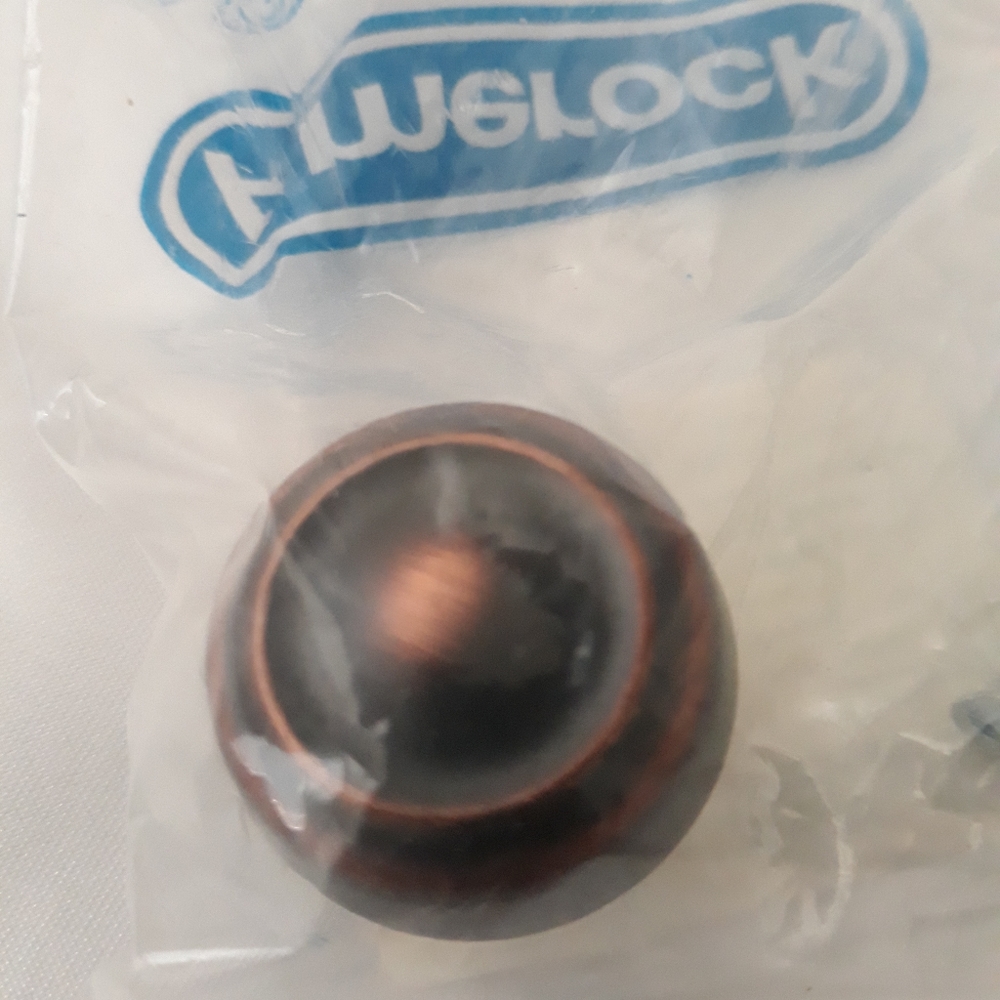 Lot 10 Oil Rubbed Bronze cabinet knobs